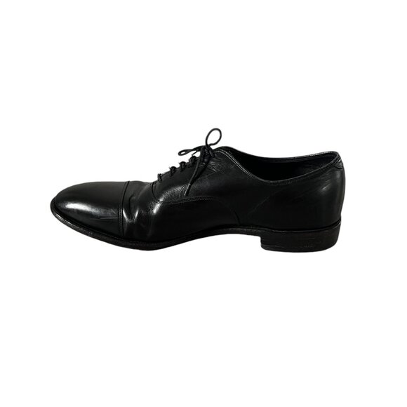 Johnston & Murphy Melton Cap Toe Oxford in Black Calf Leather Size 13 main image 9